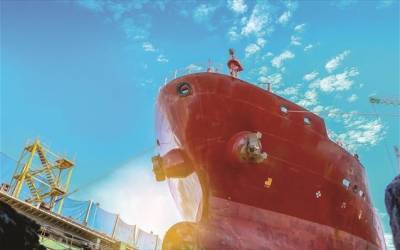 «Βουτιά» 50% στις ναυπηγήσεις πλοίων το επτάμηνο του 2020