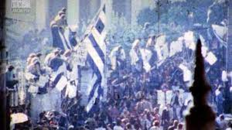 Το έγχρωμο ντοκουμέντο της εξέγερσης του Πολυτεχνείου (vid)