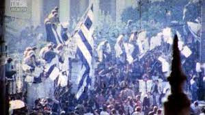 Το έγχρωμο ντοκουμέντο της εξέγερσης του Πολυτεχνείου (vid)