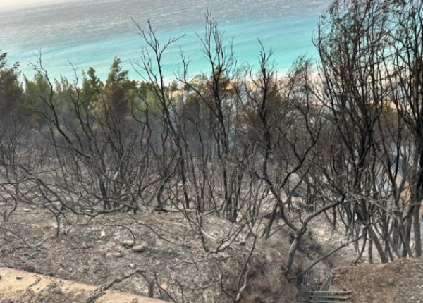 Συνελήφθη 60χρονος για την πυρκαγιά στη Λευκάδα