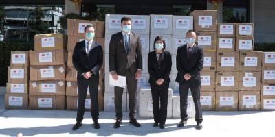 Πρεσβεία της Κίνας: 50.000 μάσκες στο υπουργείο Υγείας