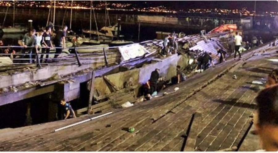 Περισσότεροι από 260 τραυματίες από κατάρρευση εξέδρας στην Ισπανία
