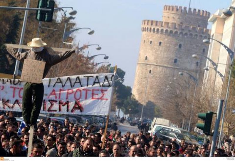 Αγρότες: Μεγάλο συλλαλητήριο στη Θεσσαλονίκη-Ετοιμάζουν "υποδοχή" στον Αποστόλου