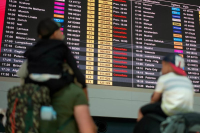 Ιταλία: Ακυρώθηκαν 1.000 πτήσεις λόγω στάσης εργασίας στα αεροδρόμια
