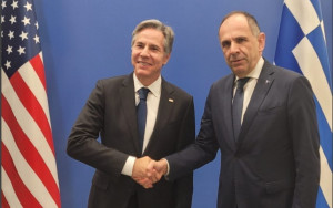 Γεραπετρίτης-Μπλίνκεν εγκαινιάζουν τον 5ο Στρατηγικό Διάλογο ΗΠΑ-Ελλάδας