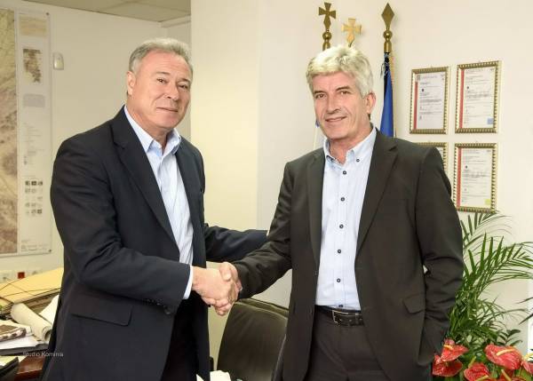 Σε Κρωπία και Παιανία ο Γ. Σγουρός