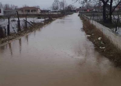 Συνεχίζονται τα πλημμυρικά φαινόμενα στην Χαλκιδική