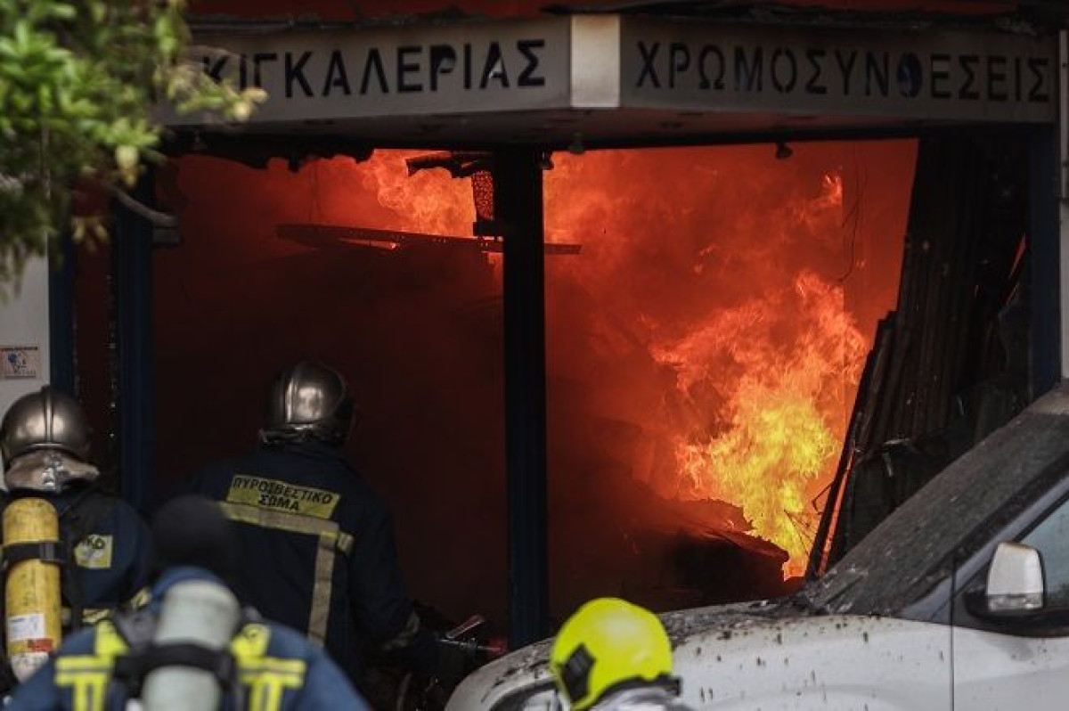 Κλειστό λόγω της πυρκαγιάς το Διοικητικό Πρωτοδικείο Πειραιά