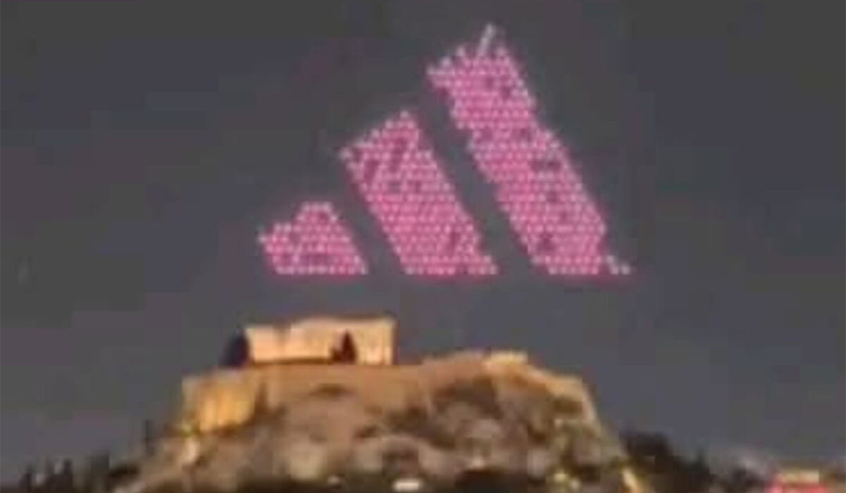 Εισαγγελική παρέμβαση για το drone show με φόντο την Ακρόπολη