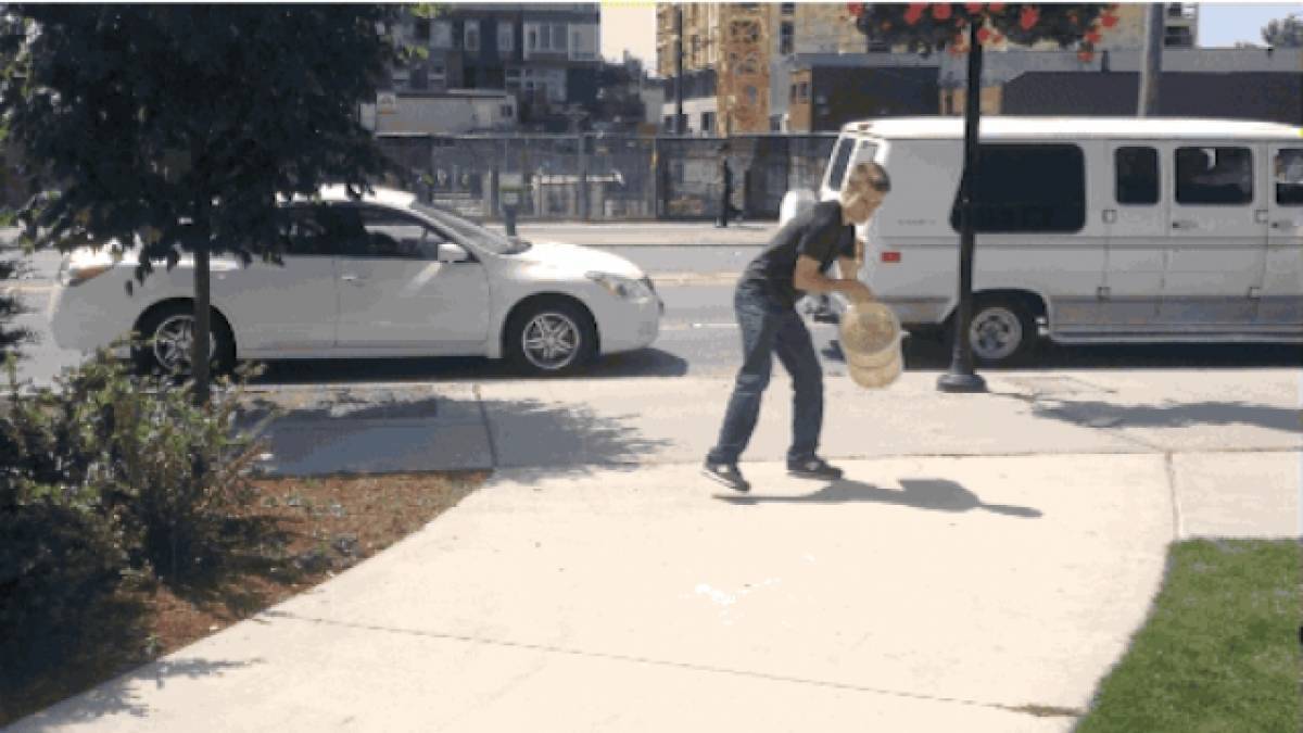 Βροχή που... ζωγραφίζει