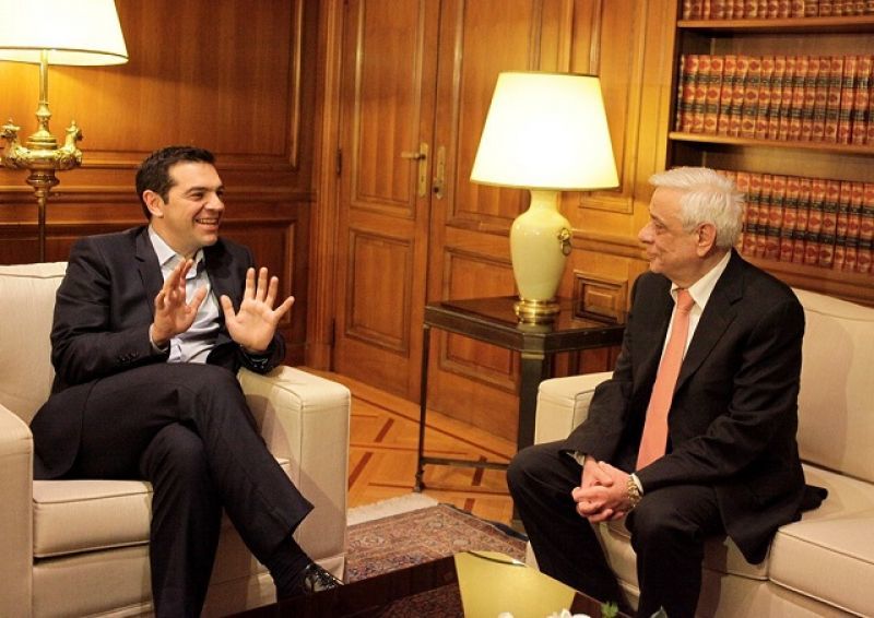 Τηλεφωνική επικοινωνία Παυλόπουλου-Τσίπρα