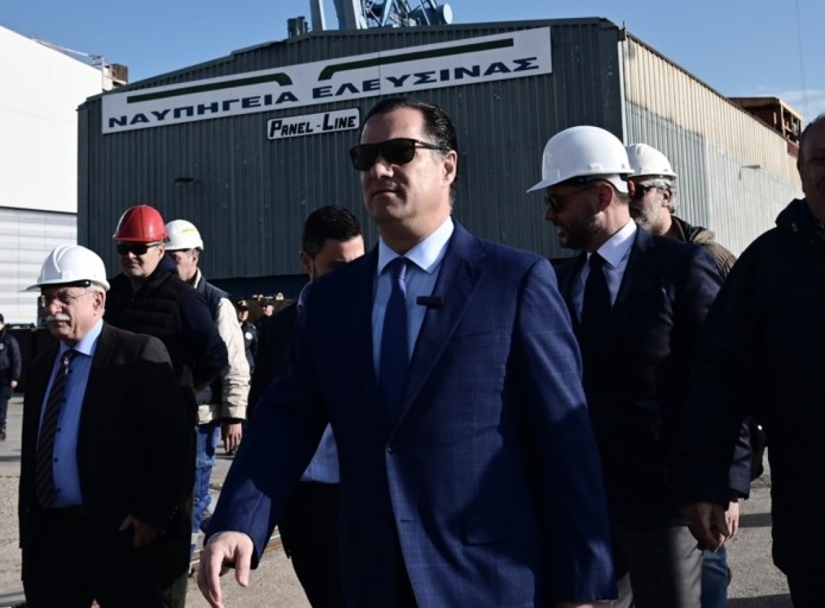 Γεωργιάδης κατά ΓΣΕΕ για τα Ναυπηγεία Ελευσίνας