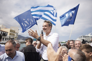 Μητσοτάκης από Άγ. Νικόλαο: Καλύτερο αποτέλεσμα στις 25 Ιουνίου