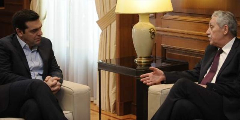 Ασφαλιστικό, αγρότες και «προοδευτικές δυνάμεις» στη συνάντηση Τσίπρα-Κουβέλη