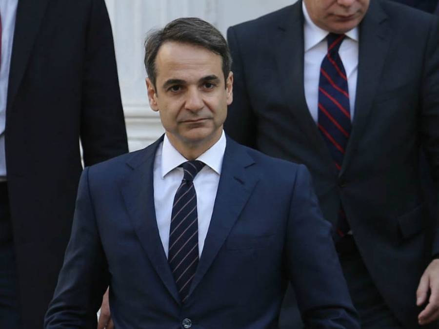 Ο Κυριάκος Μητσοτάκης στην Κέρκυρα