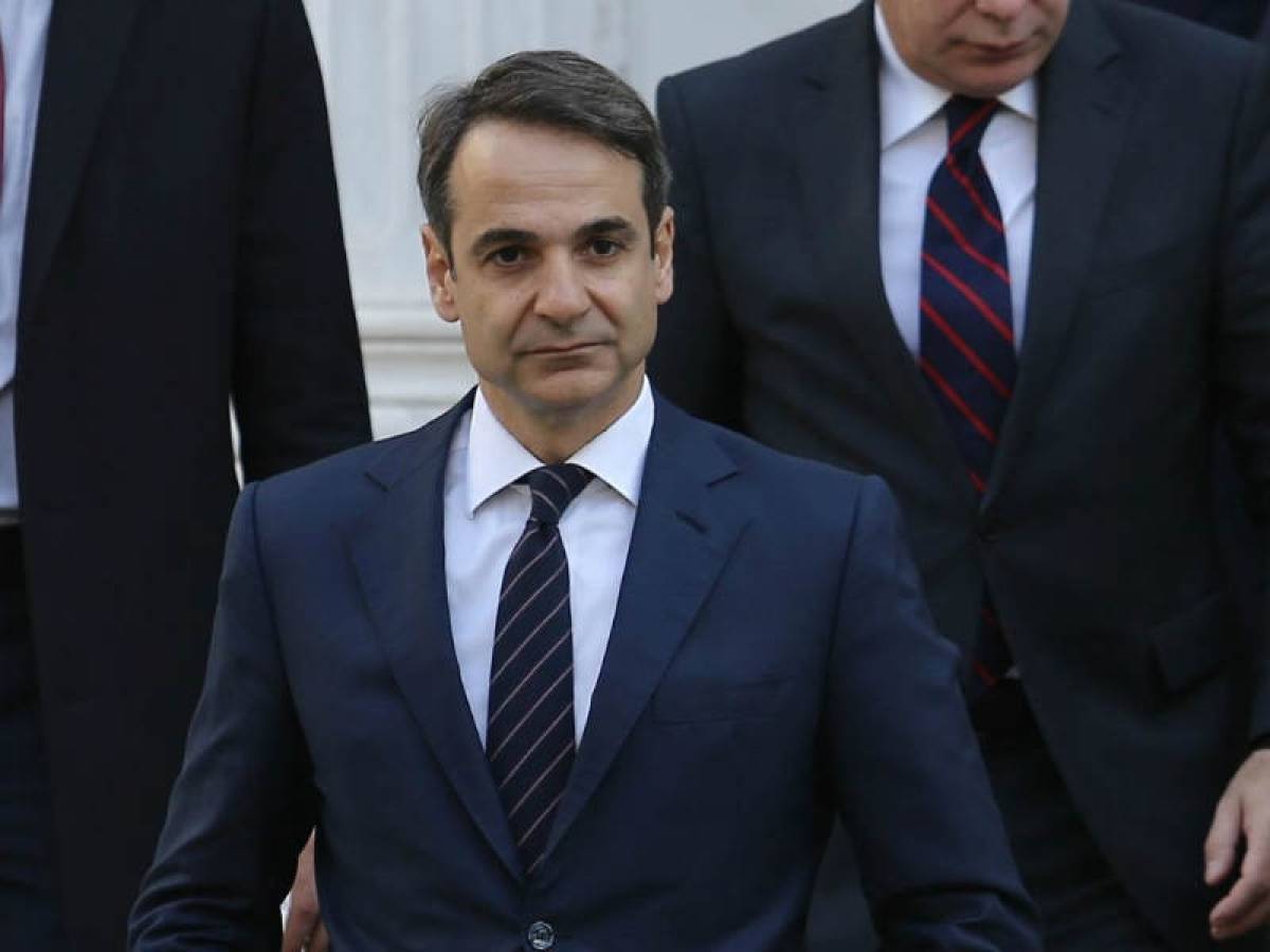 Ο Κυριάκος Μητσοτάκης στην Κέρκυρα