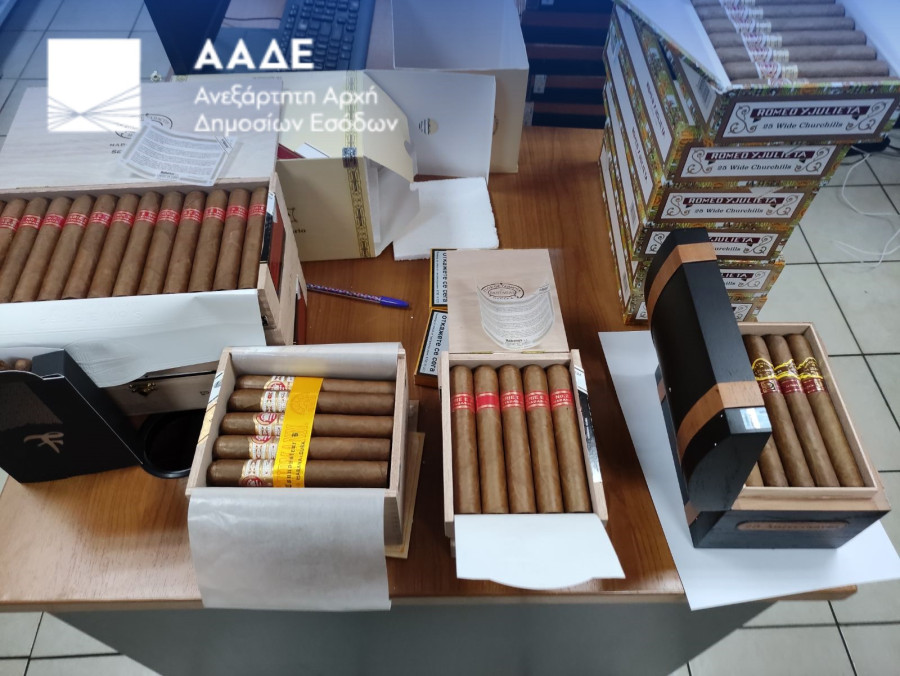 ΑΑΔΕ: Κατασχέθηκαν 2,5 εκατ. τεμάχια τσιγάρα στο Τελωνείο Κήπων