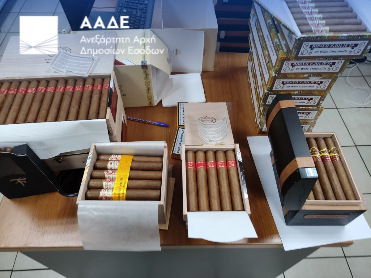 ΑΑΔΕ: Κατασχέθηκαν 2,5 εκατ. τεμάχια τσιγάρα στο Τελωνείο Κήπων