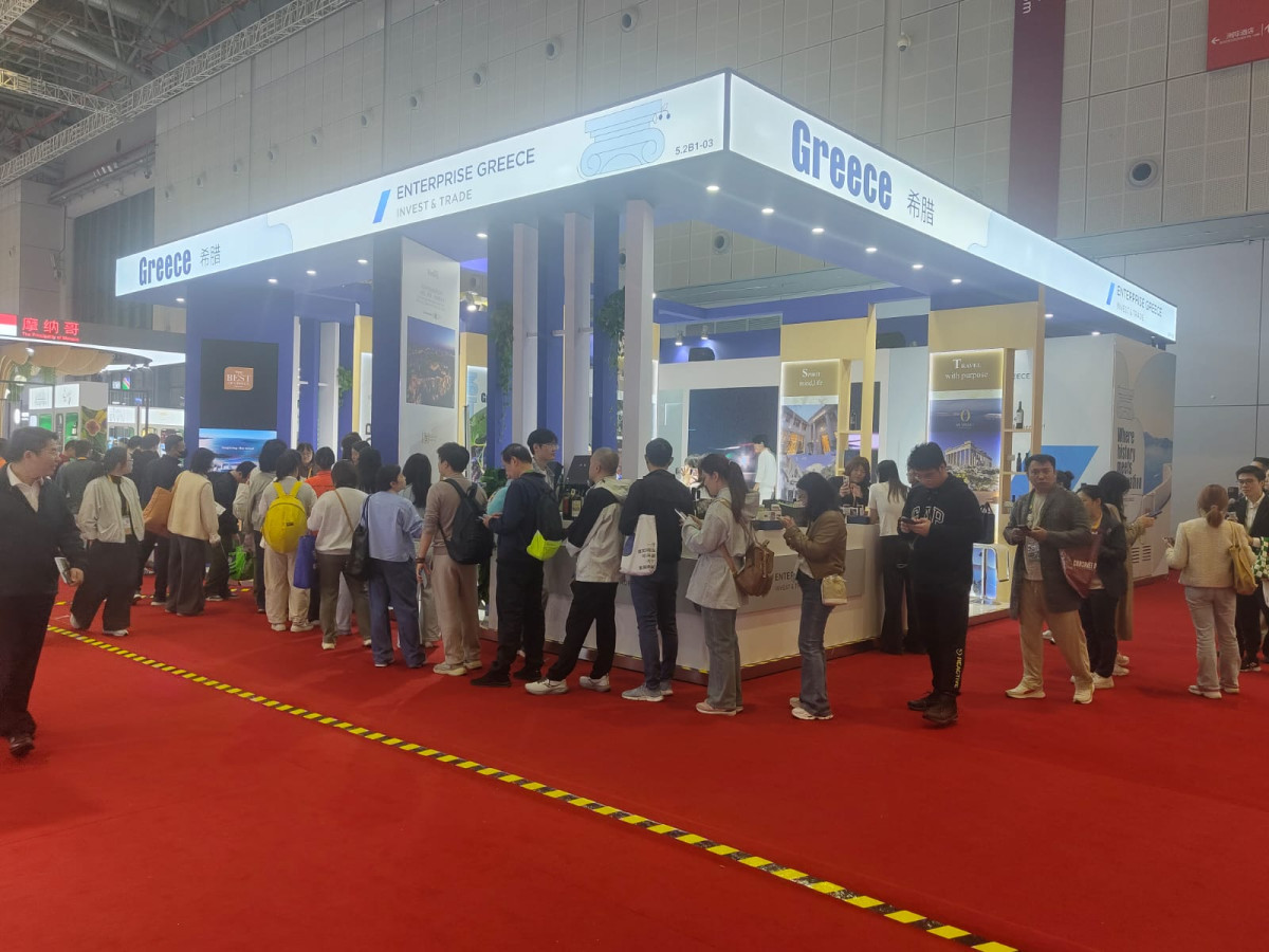 Ισχυρό ελληνικό αποτύπωμα στην 8η China International Import Expo