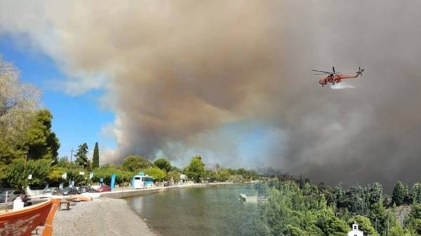 Αισιόδοξα μηνύματα από το πύρινο μέτωπο της Εύβοιας