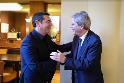 Green Deal και ελληνική οικονομία στη συνάντηση Τσίπρα - Τζεντιλόνι