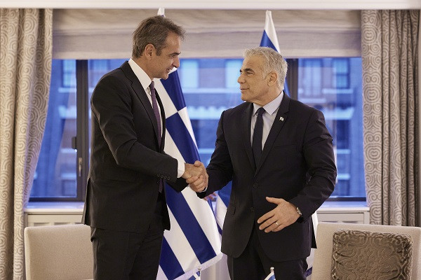 Συνάντηση Μητσοτάκη-Λαπίντ: Στο επίκεντρο η επιθετική ρητορική της Άγκυρας