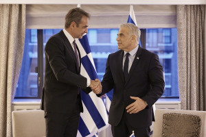 Συνάντηση Μητσοτάκη-Λαπίντ: Στο επίκεντρο η επιθετική ρητορική της Άγκυρας