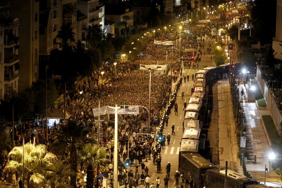 Ολοκληρώθηκε η πορεία για το Πολυτεχνείο-Ανοιχτοί οι σταθμοί του μετρό