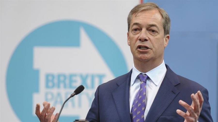 Ευρωεκλογές Βρετανία: Σαρώνει το Brexit Party του Φάρατζ-Τέταρτη η Μέι