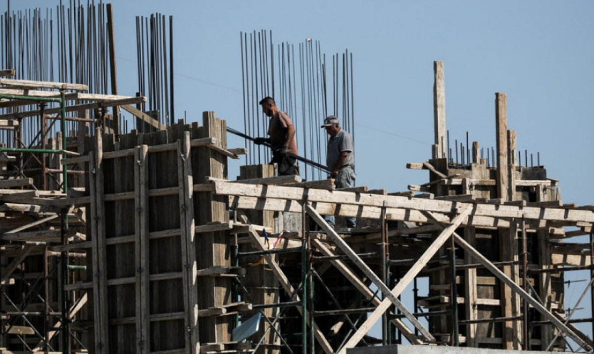 Ανοδος 4,3% στην οικοδομική δραστηριότητα τον Ιανουάριο