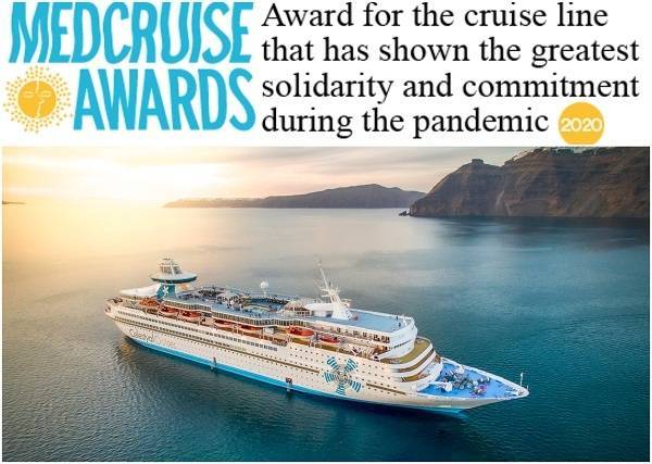 Νέα διάκριση της Celestyal Cruises στα MedCruise Awards 2020