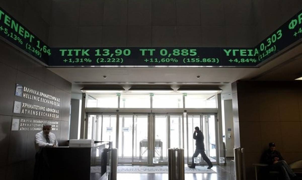 Ήπια άνοδο καταγράφει το Χρηματιστήριο Αθηνών