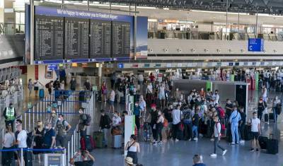 Διολίσθησε η επιβατική κίνηση στο αεροδρόμιο της Φρανκφούρτης