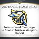 Στη Διεθνή Εκστρατεία Απομάκρυνσης των πυρηνικών όπλων το Νόμπελ Ειρήνης