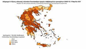 Κορονοϊός- Ελλάδα: Μεγάλη διασπορά κρουσμάτων σε Αθήνα, Θεσσαλονίκη και Πειραιά