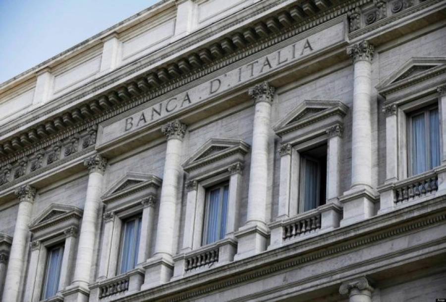 Μείωση της ανάπτυξης βλέπει για το 2019 η Τράπεζα Ιταλίας
