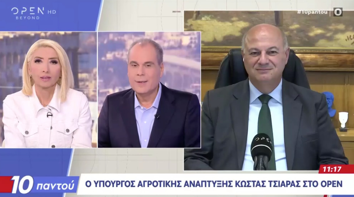 Τσιάρας: Ξεκινούν την επόμενη εβδομάδα οι πληρωμές των αγροτών - Το χρονοδιάγραμμα