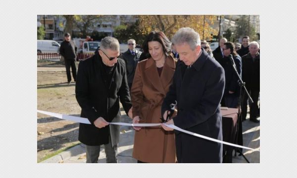 TAP: Εγκαίνια της ανακαινισμένης οδού Δορυλαίου στο Δήμο Σερρών