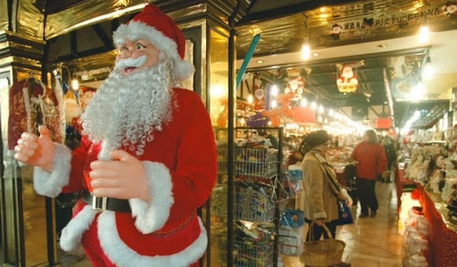 Χριστουγεννιάτικες αγορές: «Ταβάνι» 100 ευρώ για το 55% των καταναλωτών