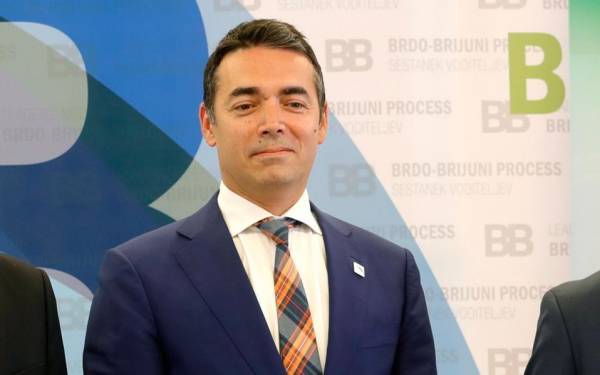 Ντιμιτρόφ: «Ισχυρή αποφασιστικότητα» από Σκόπια και Αθήνα