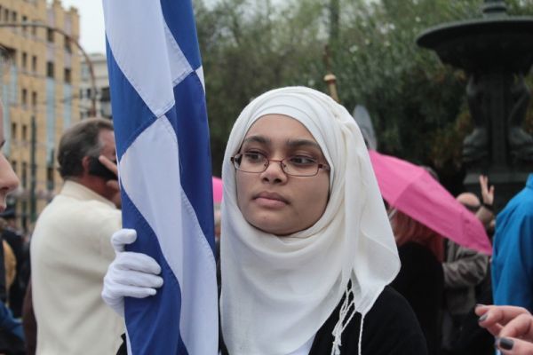 Μια ξεχωριστή σημαιοφόρος
