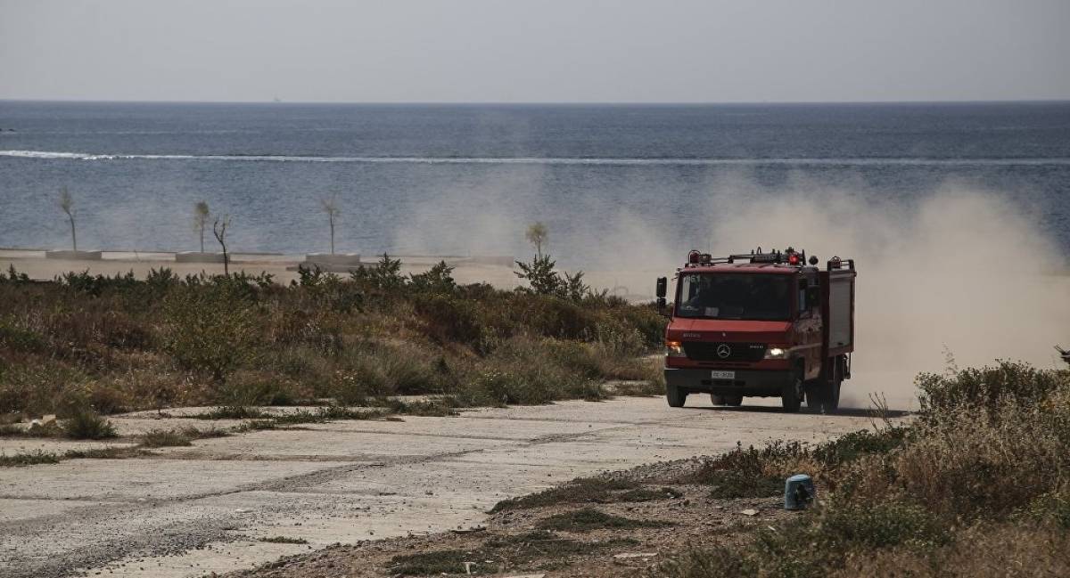 Πυρκαγιά σε εξέλιξη στον Σχοινιά