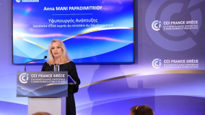 Άννα Μάνη-Παπαδημητρίου: Ομιλήτρια στο Ελληνογαλλικό Επιμελητήριο-Στο επίκεντρο επενδύσεις,οικονομία