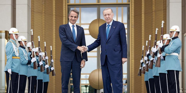 Συνάντηση Μητσοτάκη-Ερντογάν: Στόχος ο διπλασιασμός των διμερών συναλλαγών
