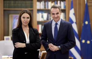 Η Βάνα Μπάρμπα στο Μαξίμου- Οδεύει στα ψηφοδέλτια της ΝΔ;