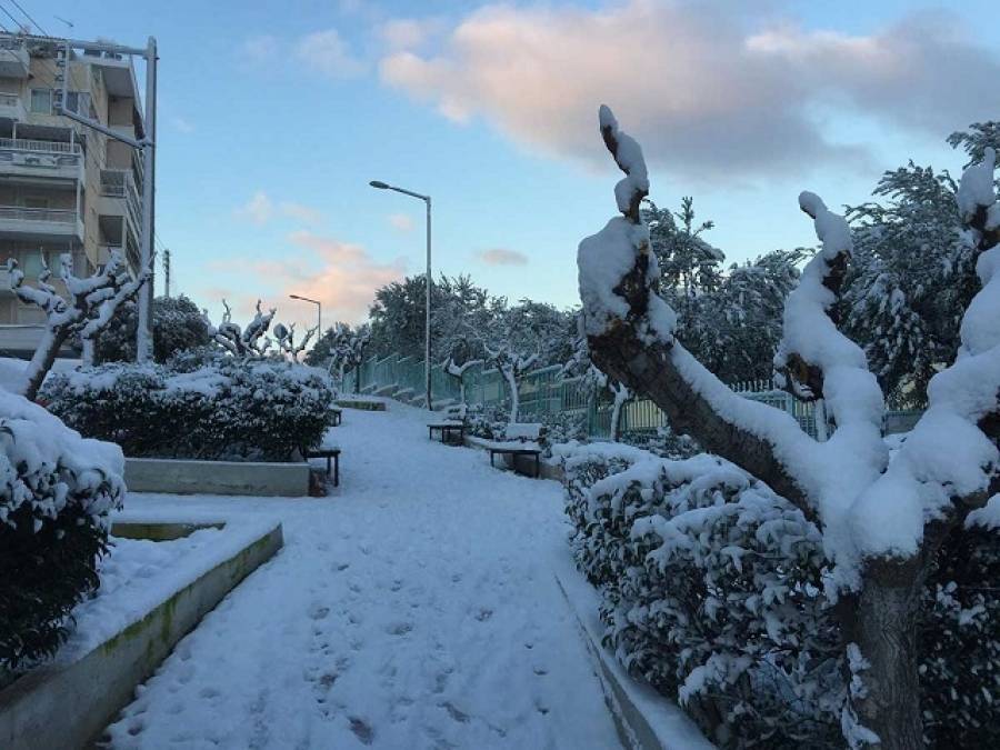 Σε κατάσταση έκτακτης ανάγκης ο Δήμος Θεσσαλονίκης λόγω χιονιά