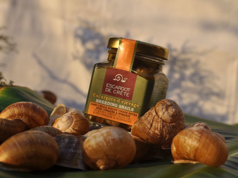 Escargot de Crete: Τα σαλιγκάρια των gourmet εστιατορίων της Γαλλίας