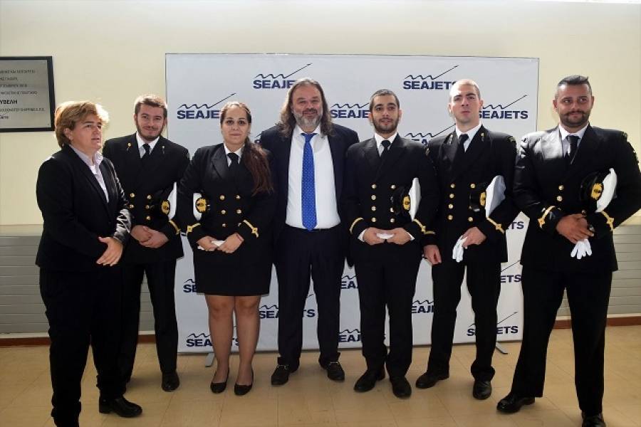 Δωρεά προσομοιωτή γέφυρας από την SEAJETS στην Α.Ε.Ν. Ασπροπύργου