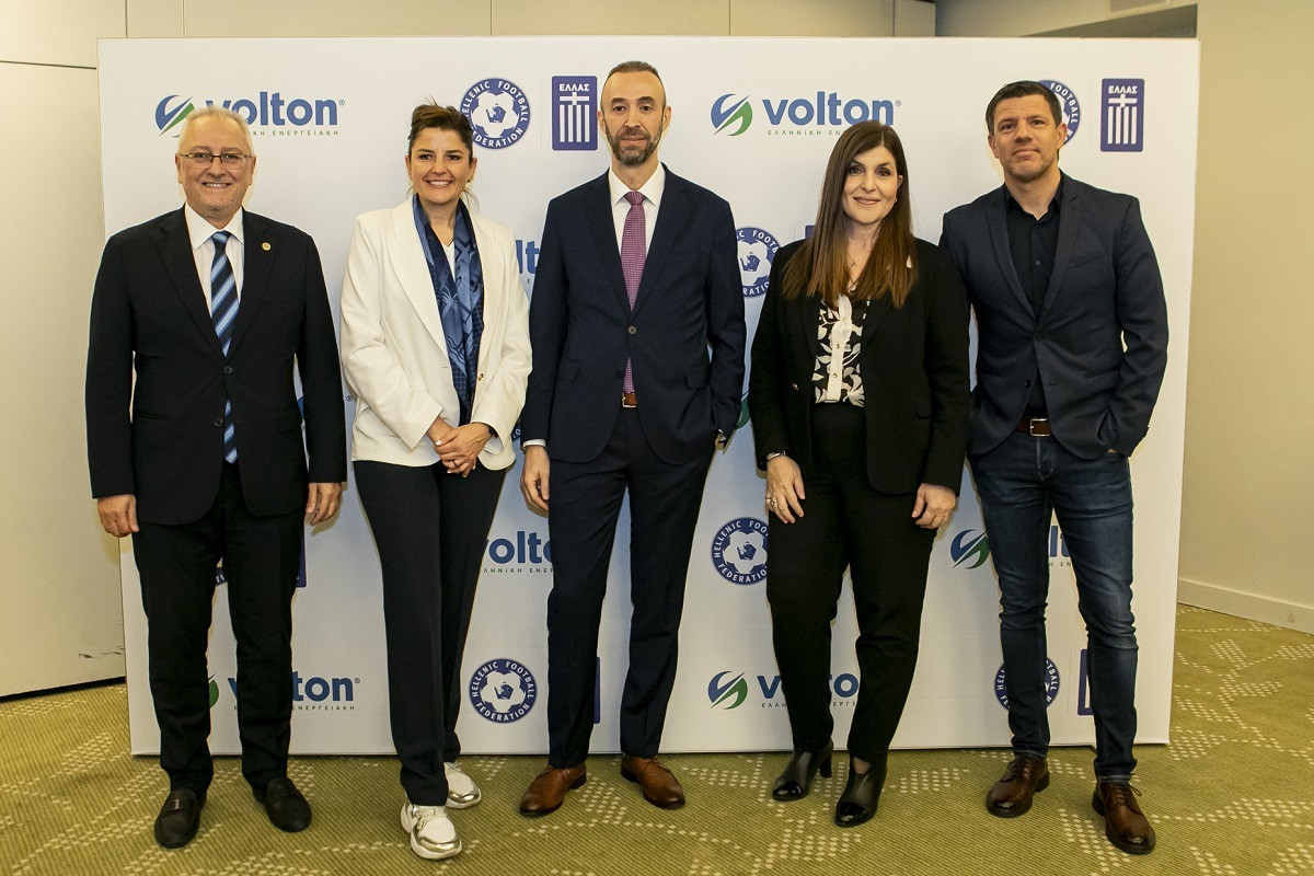 Η Volton Επίσημος Χορηγός Ενέργειας της Εθνικής Ποδοσφαίρου