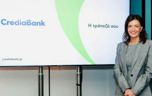 CrediaBank: Στόχος για κέρδη 325 εκατ. και σημαντική πιστωτική επέκταση